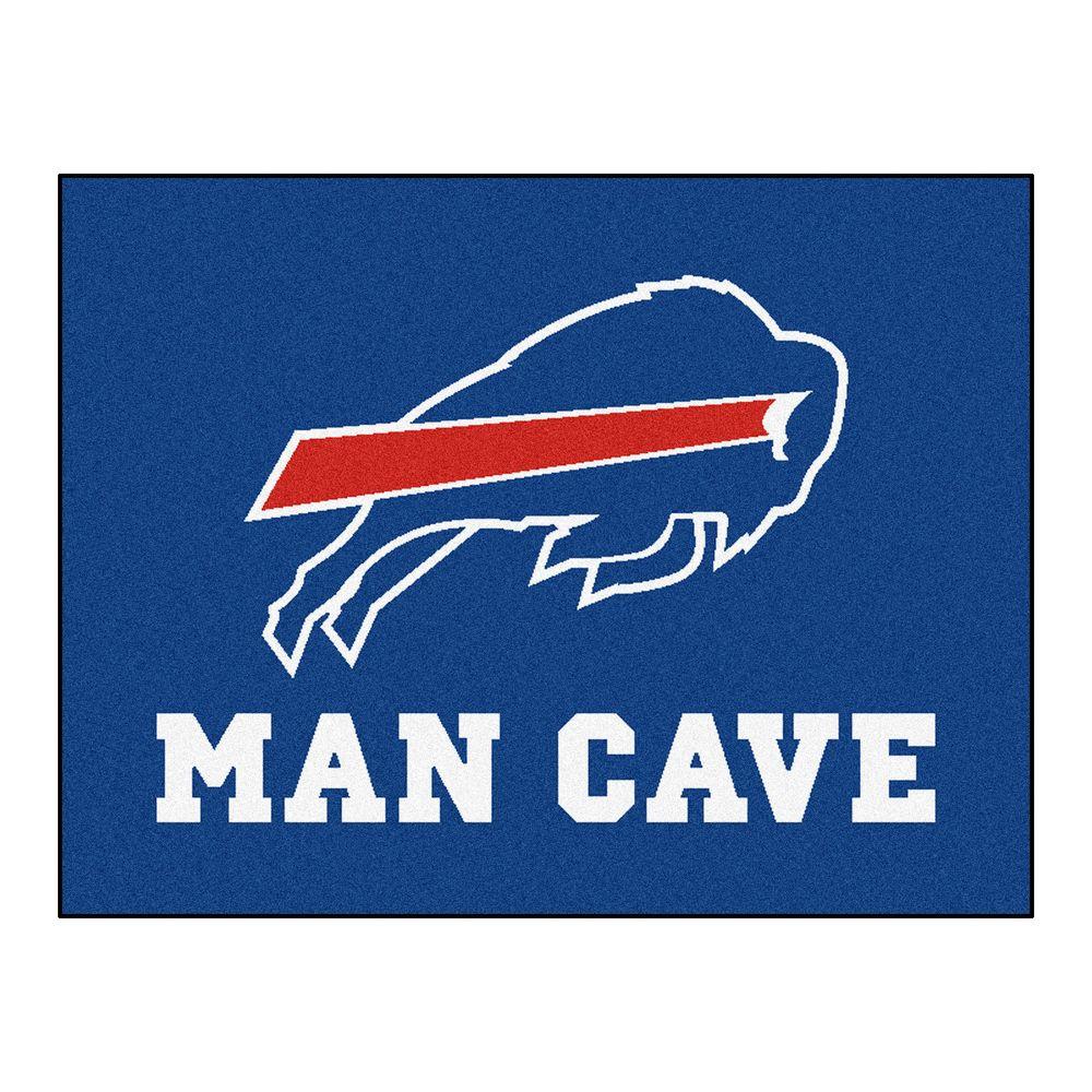 Fanmats Buffalo Bills Blue Man Cave 3 Ft X 4 Area Rug 14272 Fanmats Buffalo Bills Blue Man Cave 3 Ft X 4 Area Rug