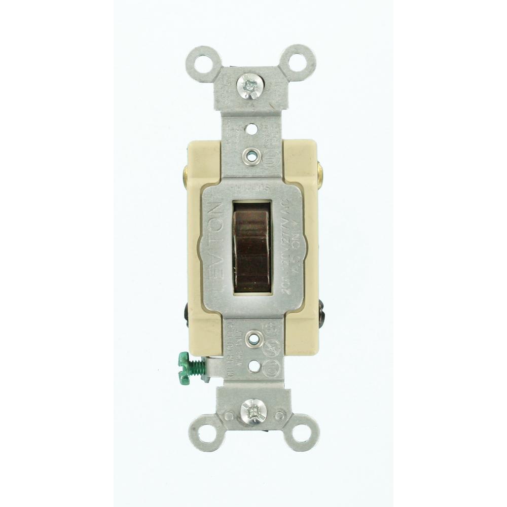Leviton 4 Way Switch Brown