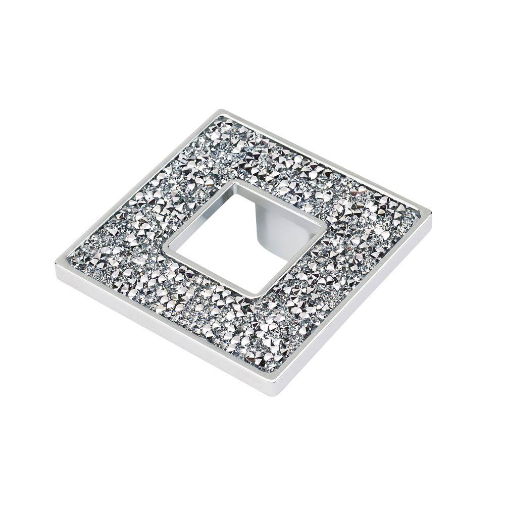 Topex Swarovski Crystal Collection 2 55 In Chrome And Topex Swarovski Crystal Collection 2 55 In Chrome And Square Cabinet