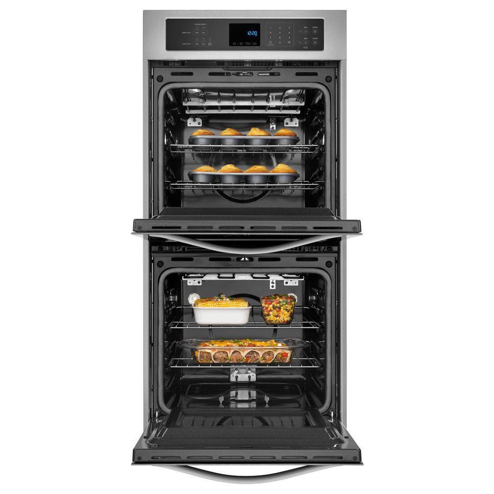 Whirlpool 24 In Double Electric Wall Oven Self Cleaning Whirlpool 24 In Double Electric Wall Oven Self Cleaning