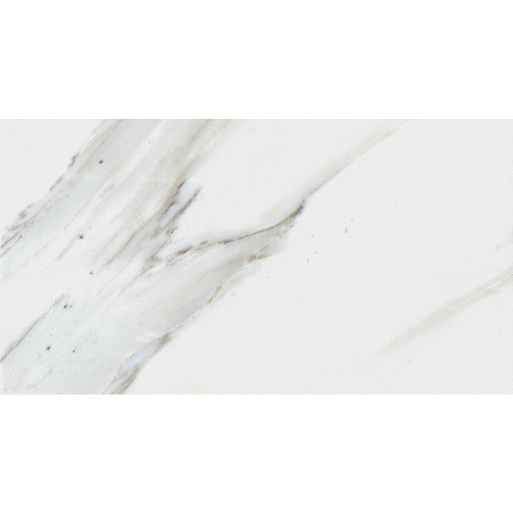 6x12 Marble Tile Natural Stone The Home Depot Calacatta Gold 6 In X 12 Polished Marble Floor And Wall Tile