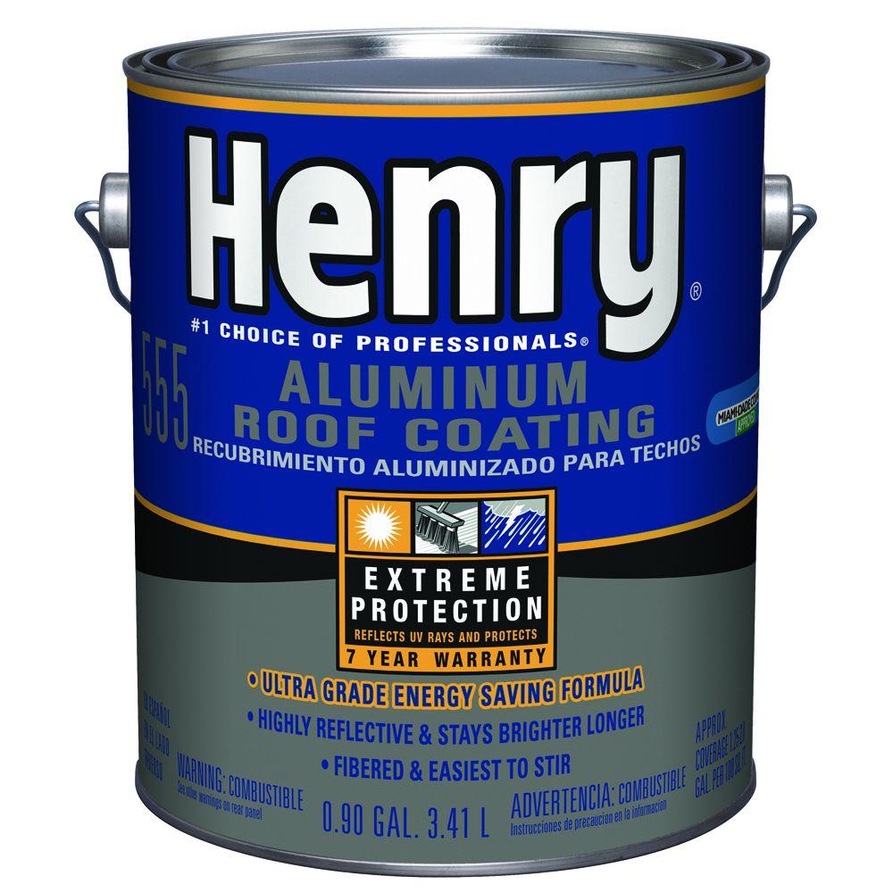 Henry 0.90 Gal. 555 Premium Aluminum Roof CoatingHE555142
