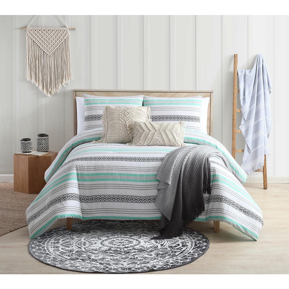 Sand Cloud Baja Striped Black And Aqua Twin Xl Comforter Set M616679 The Home Depot - Next Black Striped Bedding Sand Cloud Baja Striped Black And Aqua Twin Xl Comforter Set M616679 The Home Depot - Next Black Striped Bedding
