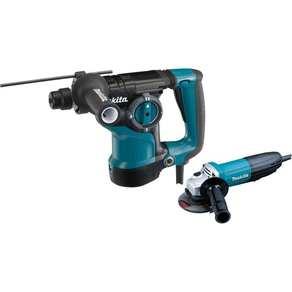 Makita 7 Amp 1 18 In Corded Sds Plus Concretemasonry Rotary Hammer Drill With 75 Amp 4 12 