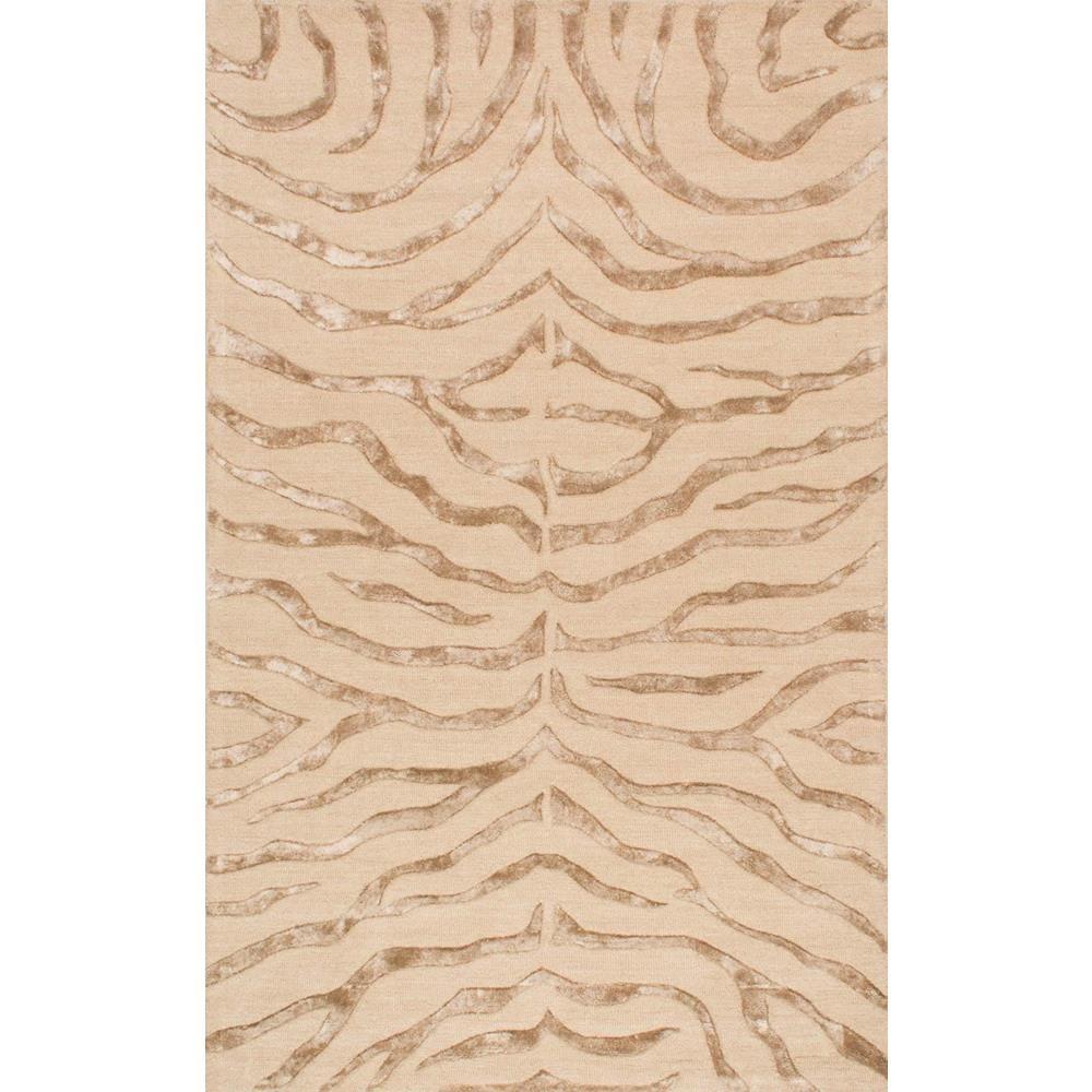 Nuloom Animal Print Brown Area Rugs The Home Depot Plush Zebra Brown 4 Ft X 6 Area Rug
