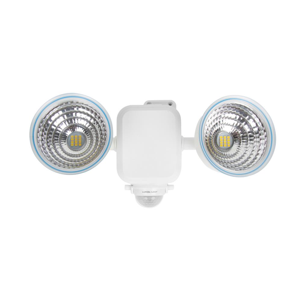 Unbranded 1000 Lumens Outdoor BatteryPowered Dual LED Motion Sensing