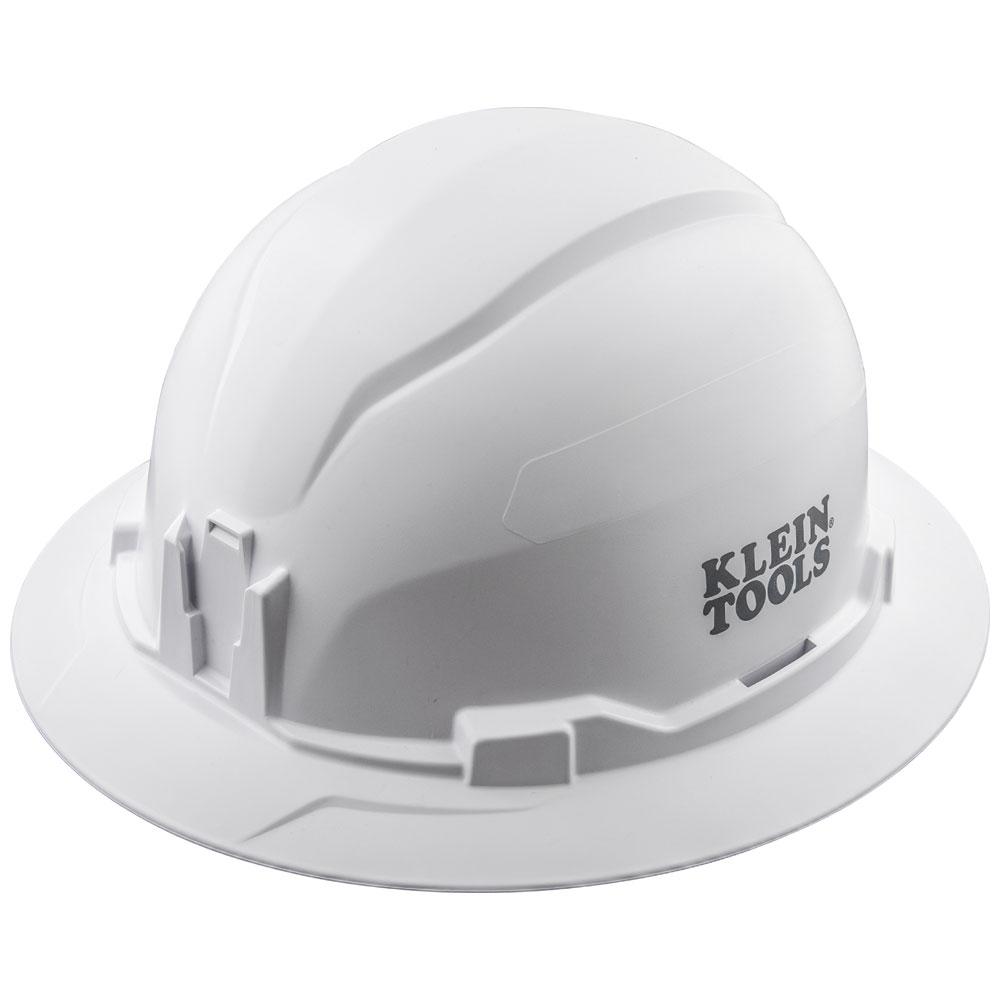 Klein Tools Hard Hat, NonVented, Cap Style, White60100 The Home Depot