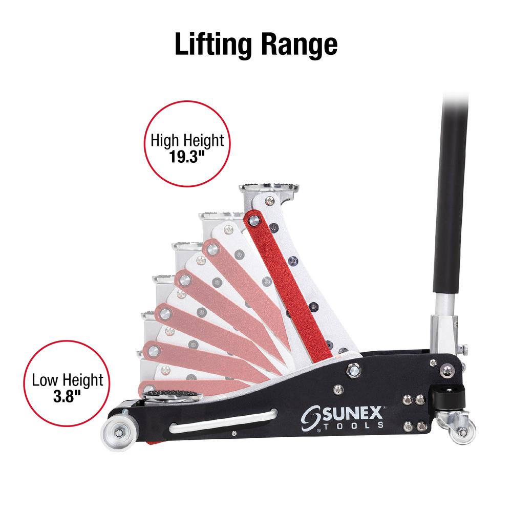 Sunex 6603ASJ 3 Ton Aluminum Lift