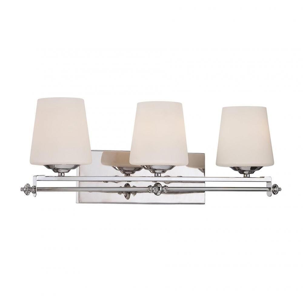 Filament Design Chi 3-Light Polished Chrome Bath Vanity Light-CLI ...