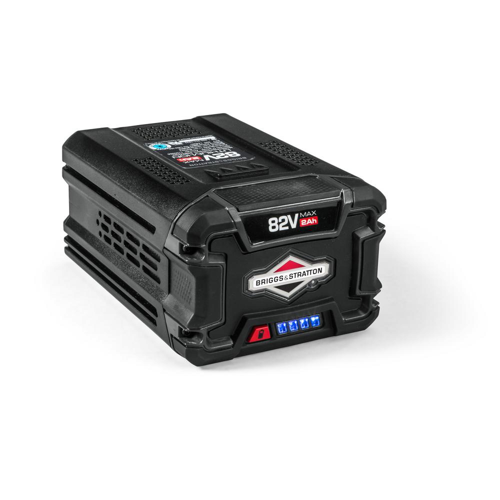 Briggs & Stratton 82-Volt MAX 2.0 Ah Lithium Ion Battery-1760266 - The