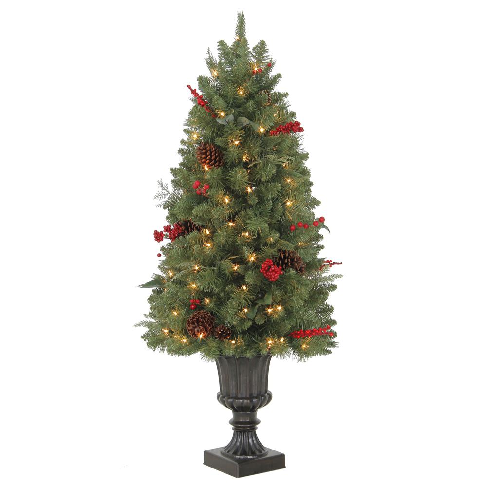 Potted Artificial Christmas Tree 