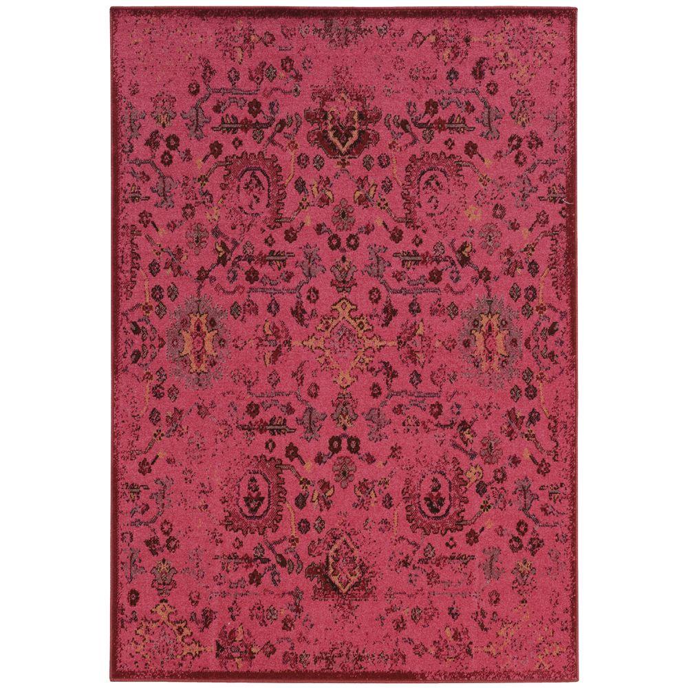 Home Decorators Collection Overdye II Magenta 7 ft. 10 in. x 10 ft. Area Rug443710 The Home Depot