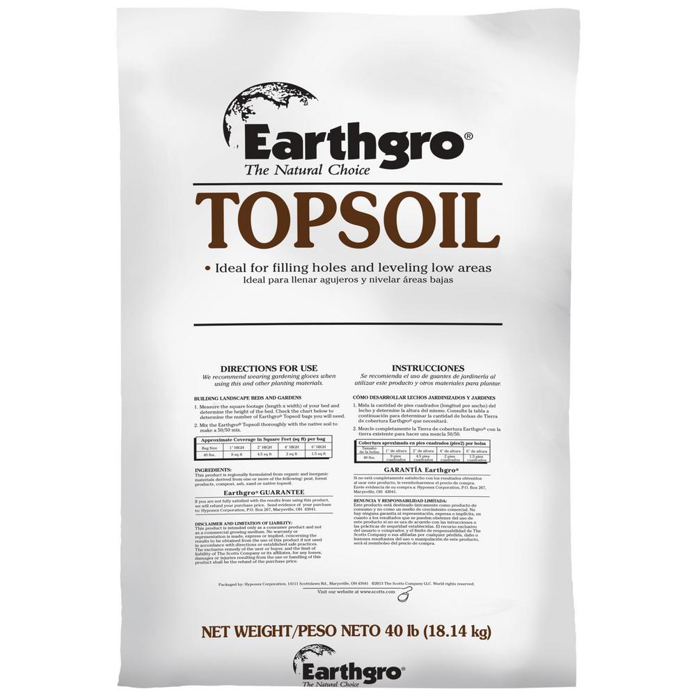 40 Lbs Topsoil 71140180 The Home Depot Topsoil Share