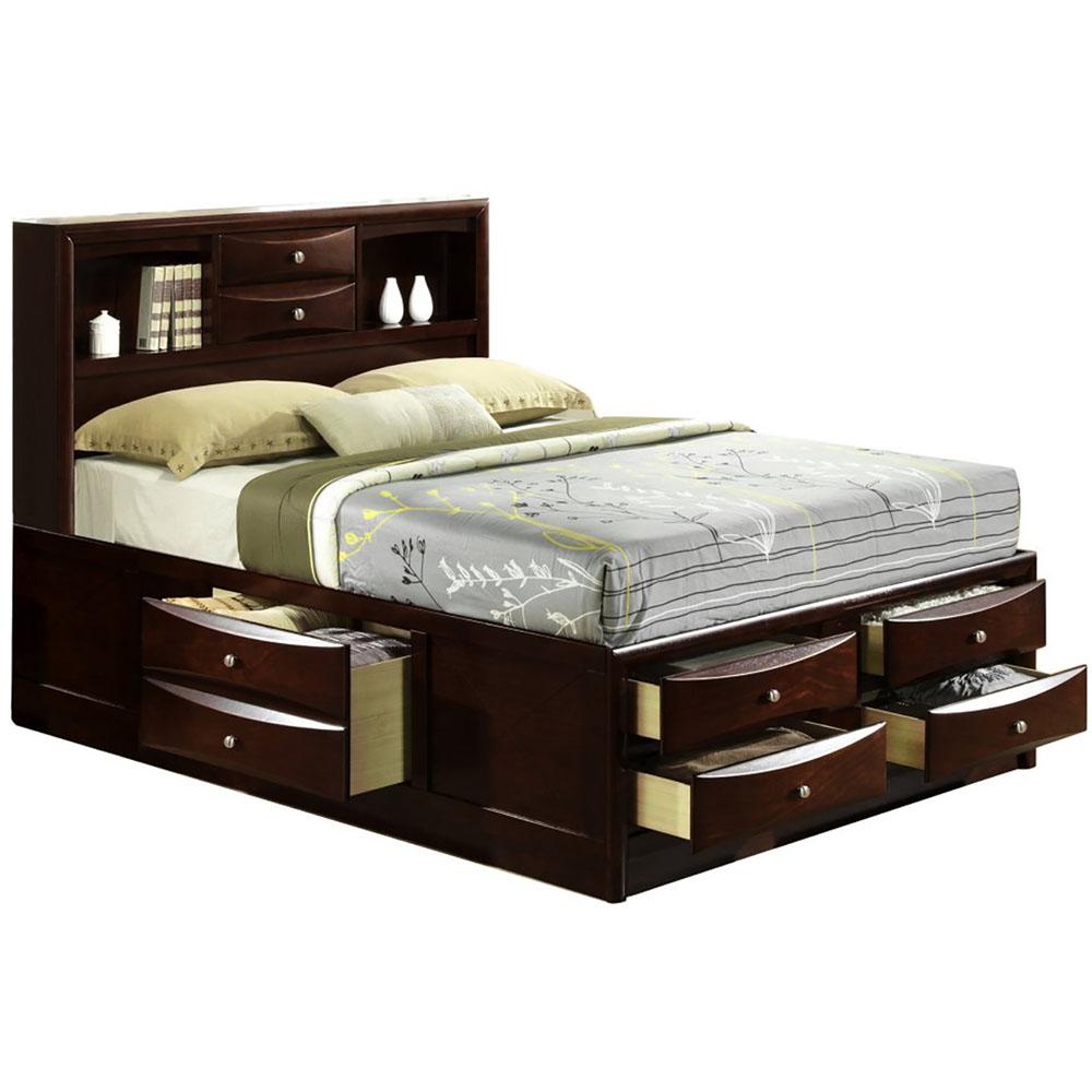 cherry beds headboards bedroom
