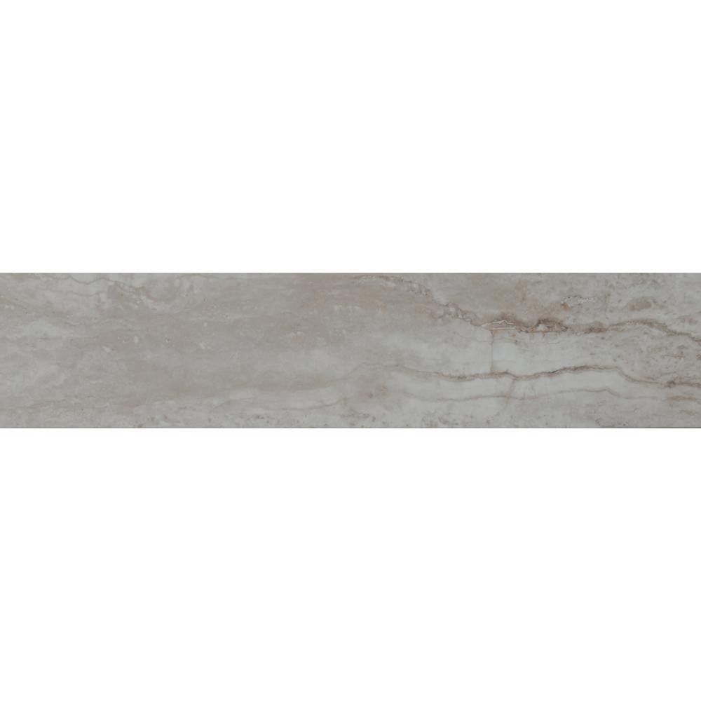 Msi Romagna Ivory 4 In X 18 Polished Porcelain Floor And Wall
