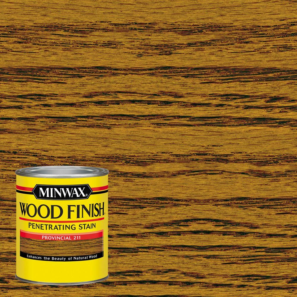 Minwax 1 qt. Wood Finish Provincial Oil Based Interior Stain70002