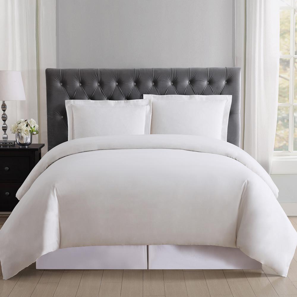 Truly Soft Everyday Ivory King Duvet Set Dcs1657ivk 1800 The Home Truly Soft Everyday Ivory King Duvet Set
