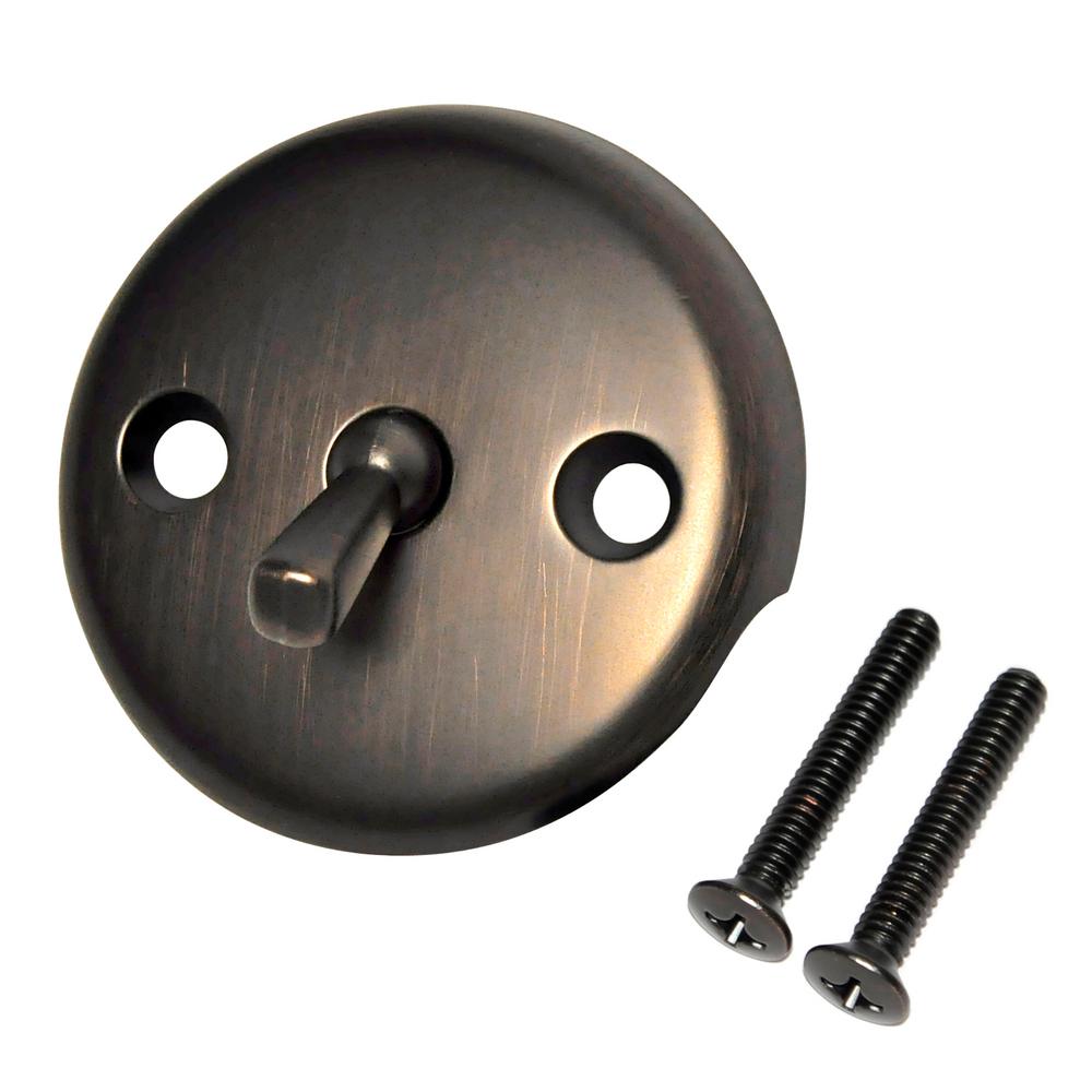 Danco Overflow Plate With Trip Lever In Oil Rubbed Bronze 89472 Danco Overflow Plate With Trip Lever In Oil Rubbed Bronze