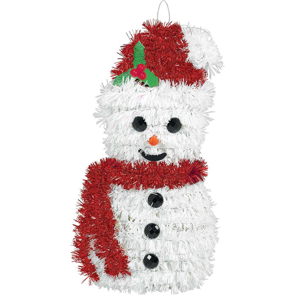 Amscan 6 5 In X 3 2 Snowman Tinsel Decoration Pack