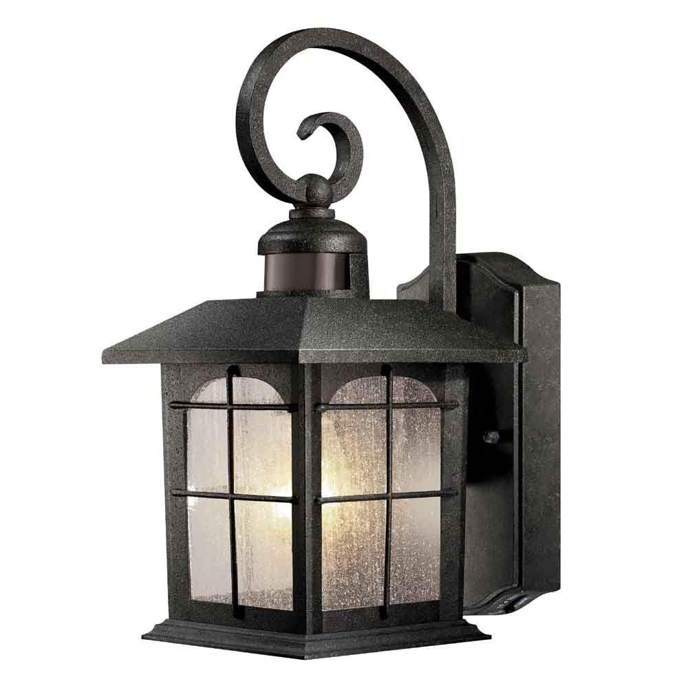 Hampton Bay Motion Sensing Outdoor Wall Lighting Hampton Bay Motion Sensing Outdoor