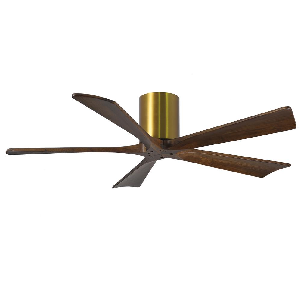 Atlas Irene 52 in. Indoor/Outdoor Matte Black Ceiling Fan With Remote