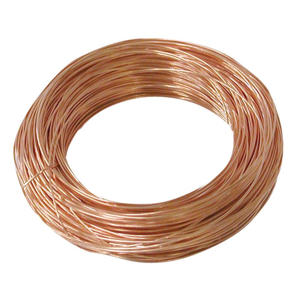 OOK 100 Ft 4 Lb 24 Gauge Copper Hobby Wire 50164 The Home Depot