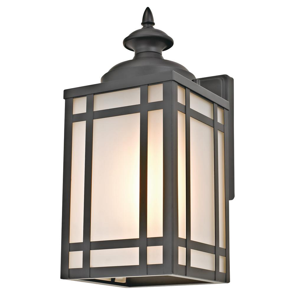 Addington Park 1 Light Black Mission Style Outdoor Wall Sconce Black Mission Style Outdoor Wall Sconce