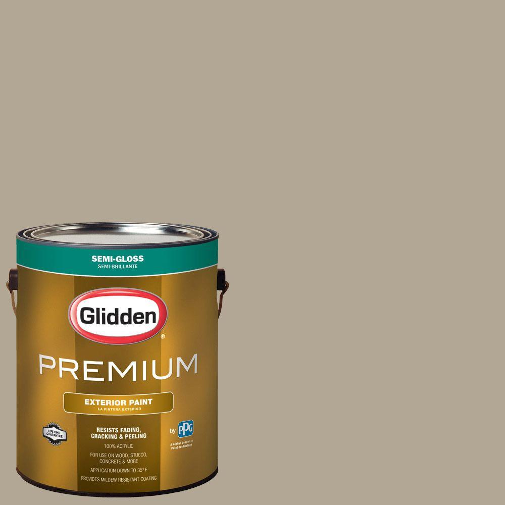 Glidden Premium 1gal. HDGWN59U Potter's Clay Beige SemiGloss Latex