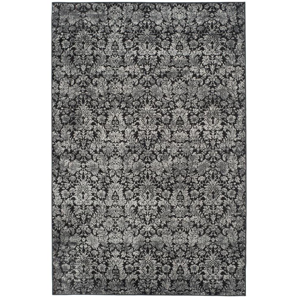 Safavieh Vintage Black Light Grey 7 Ft X 9 Area Rug Vtg437p 6 Safavieh Vintage Black Light Grey 7 Ft X 9 Area Rug