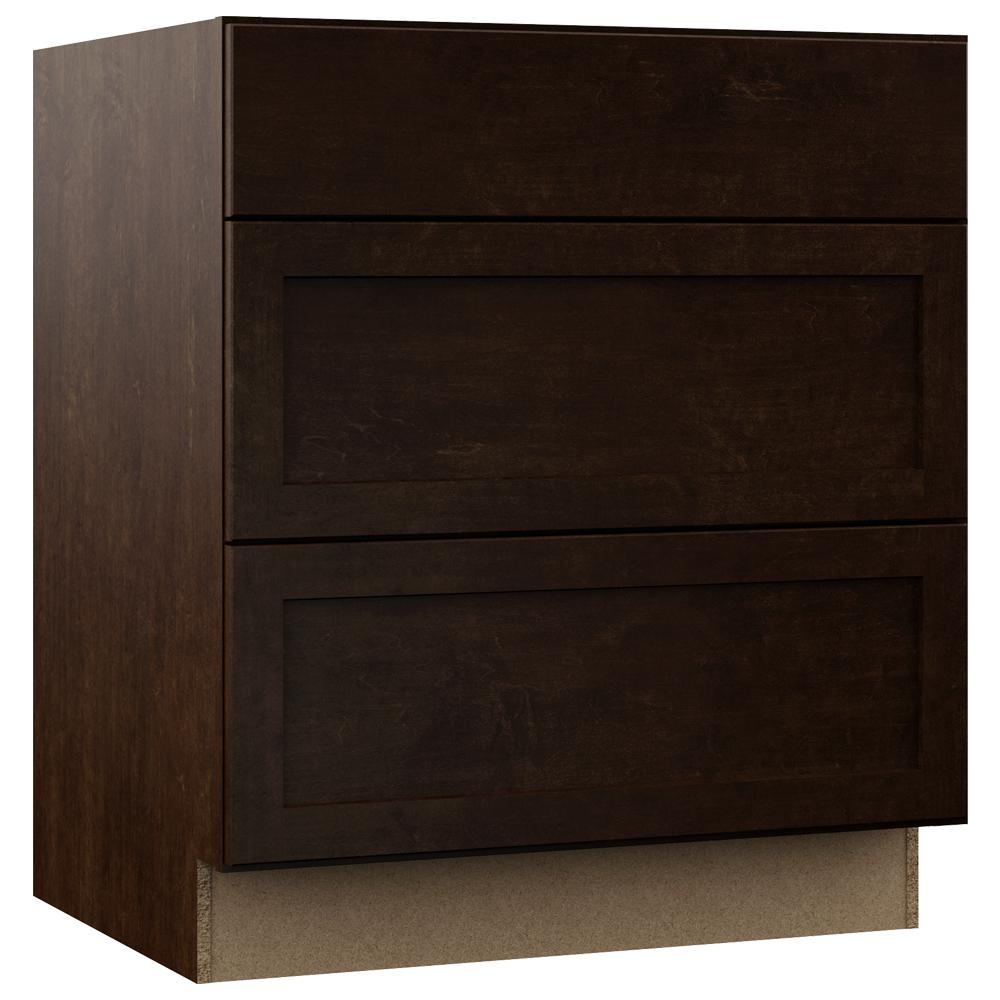 Hampton Bay Shaker Assembled 30x34.5x24 inch Pots and Pans Drawer Base Kitchen... by Hampton Bay