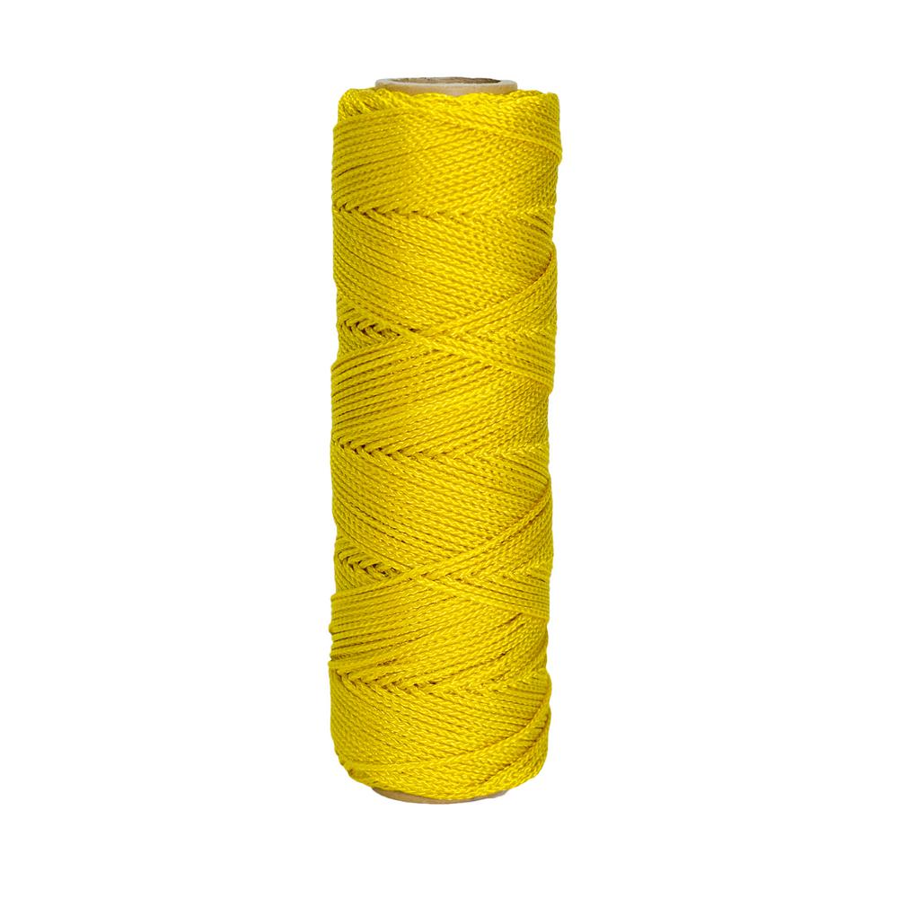 Bon Tool Yellow Nylon Braided Masonry Line 500 ft.11134 The Home Depot