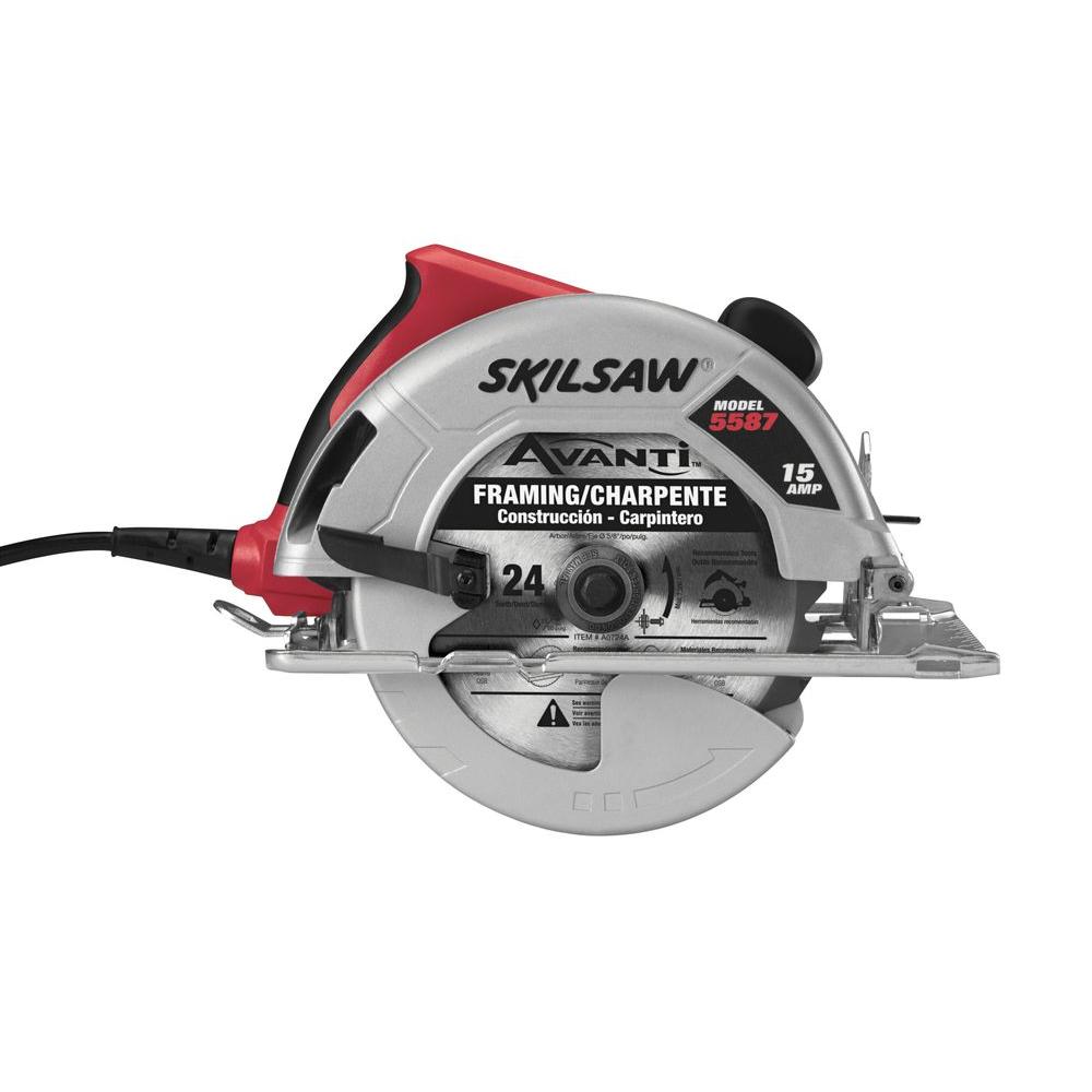 Factory Reconditioned 15 Amp Corded Electric 7-1/4 in. Circular Saw with 24-Tooth Blade