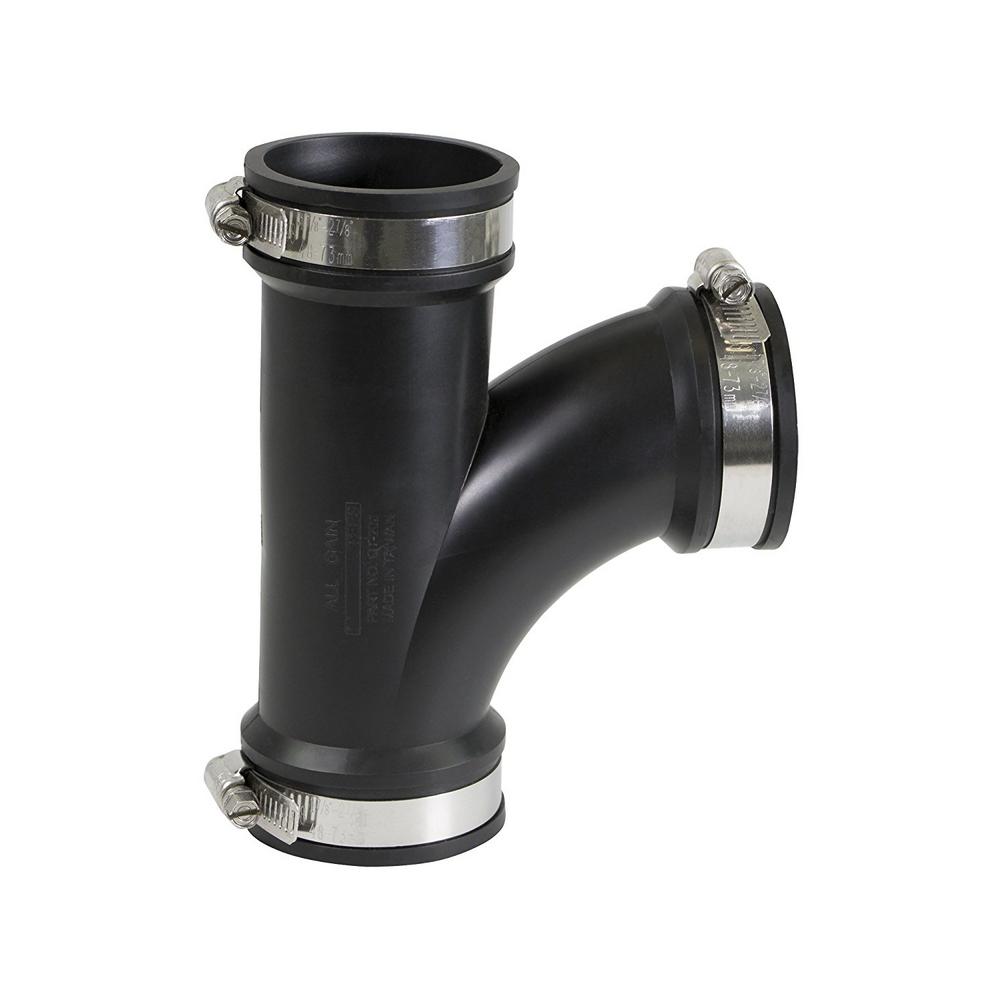 Fernco 2 in. x 11/2 in. DWV Flexible PVC CouplingP1056215 The Home