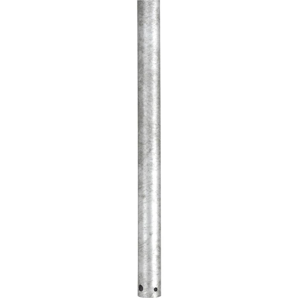 Progress Lighting 48 In Galvanized Extension Downrod