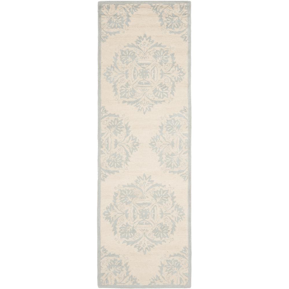 Safavieh Chelsea Ivory/Blue 3 ft. x 10 ft. Runner Rug-HK359A-210 - The ...