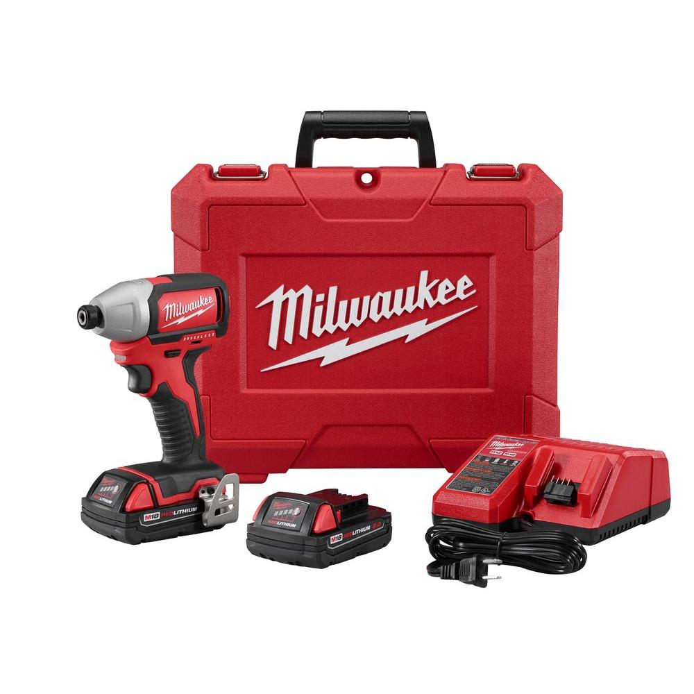Milwaukee M18 18-Volt Lithium-Ion Brushless Cordless 1/4 in. Cordless