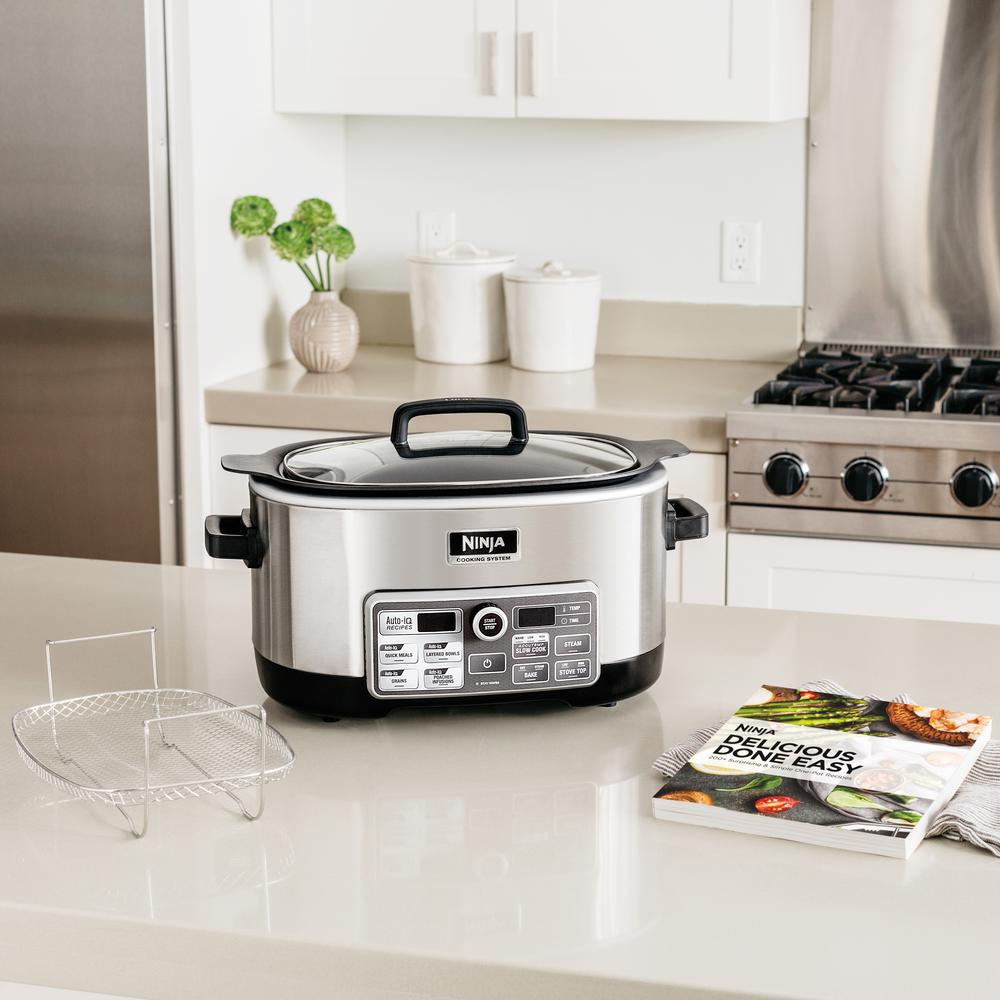 Ninja Cooking System with AutoiQ MultiCooker CS960 The Home Depot