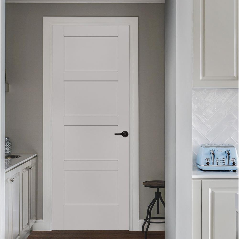 Jeld Wen 32 In X 80 In Moda Primed Pmp1044 Solid Core Wood