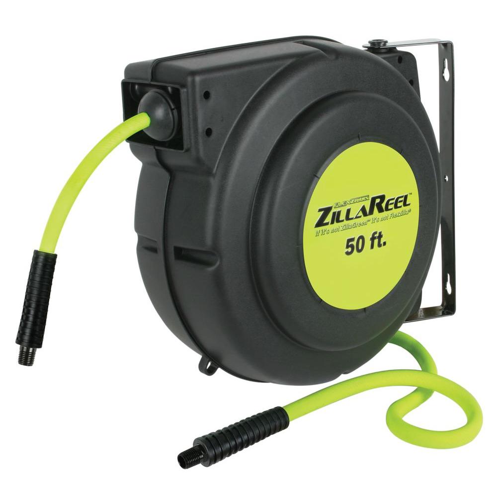 BLACK BULL 100 ft. Retractable Air Hose Reel with Auto Rewind802580