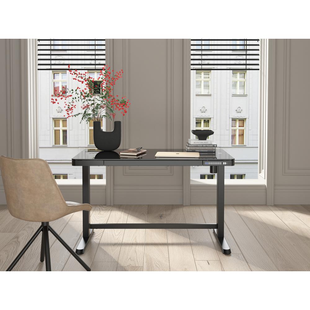 Koble Juno HeightAdjustable Desk with Wireless Charging, DryErase in