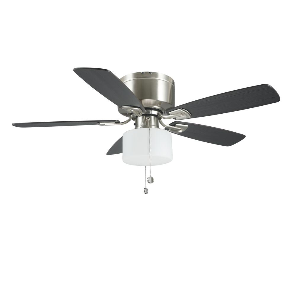 Bellina 42 In Brushed Nickel Ceiling Fan With Led Light Kit Rh5h1