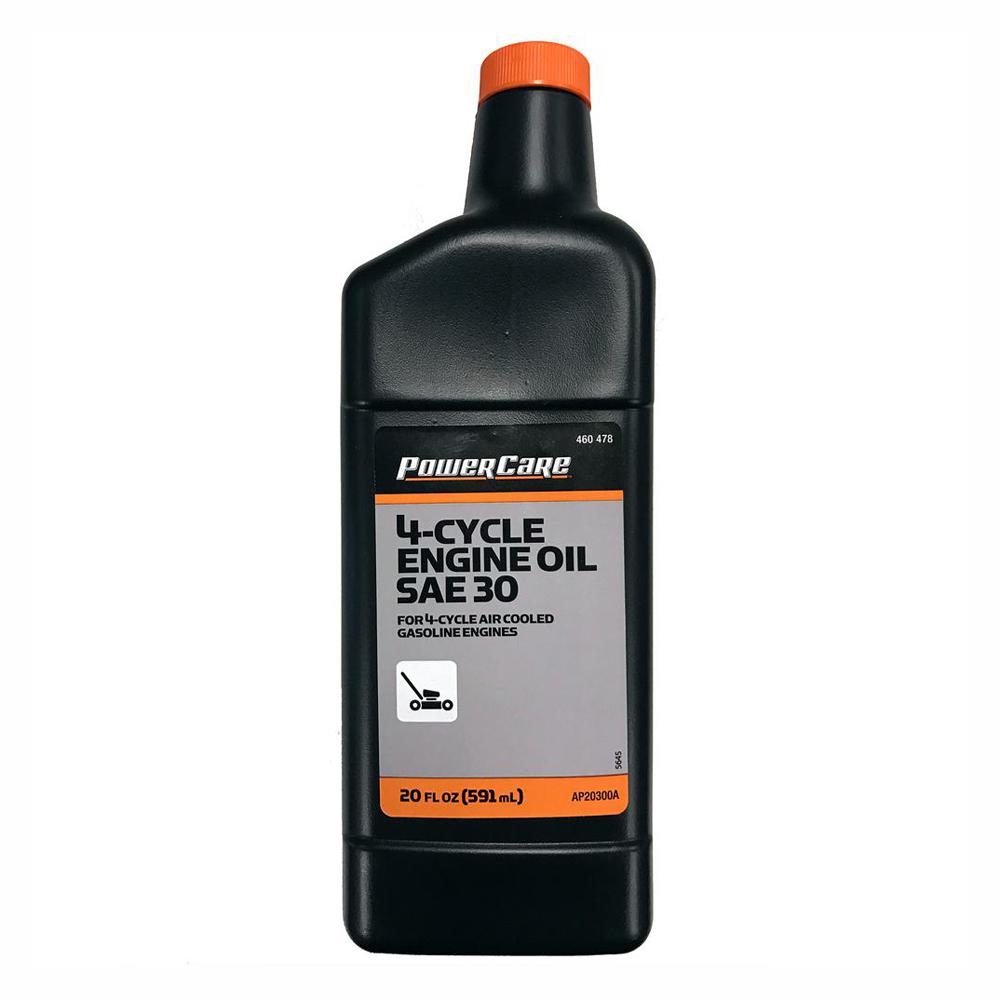 Powercare 20 oz. SAE 30 Tractor and Lawn Mower Engine Oil ...