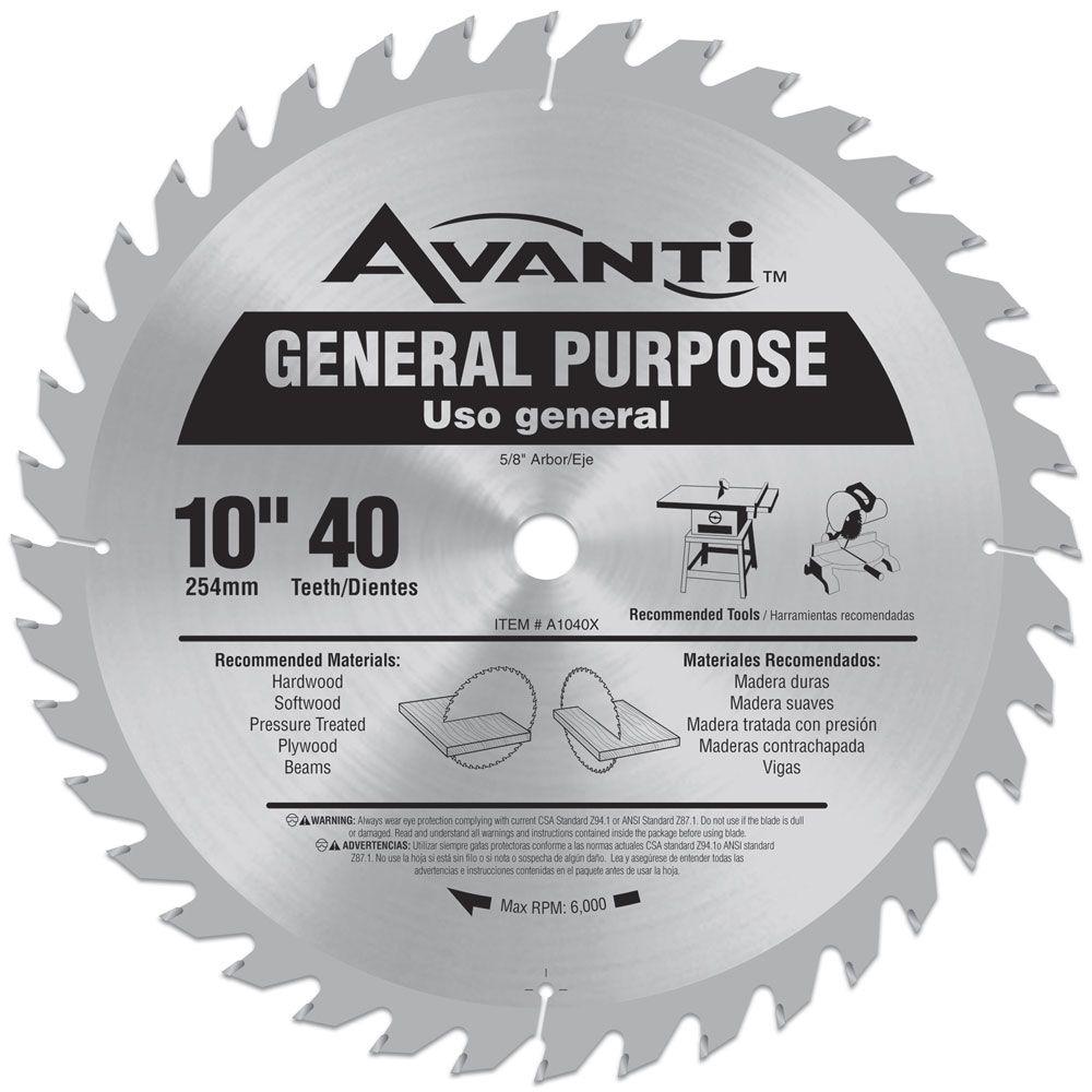 Avanti Pro 6-1/2 in. x 18-Tooth Fast Framing Saw Blade-P0618R ...