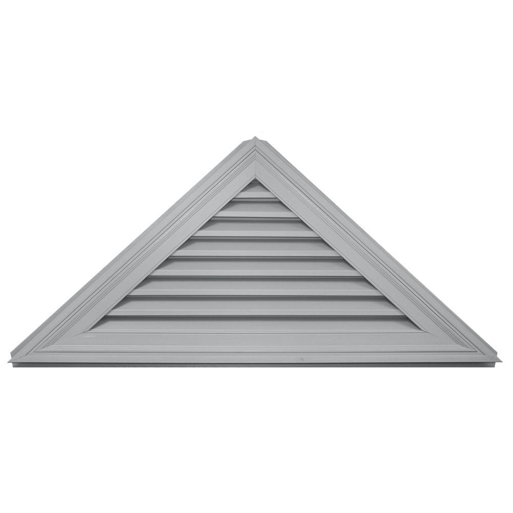 Builders Edge 11/12 Triangle Gable Vent 030 Paintable120141108030 The Home Depot