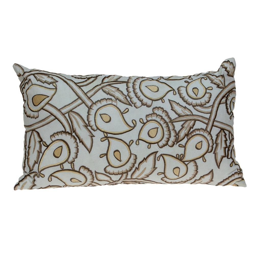 Celeste White Throw Pillow Cover Pilf21015c The Home Depot