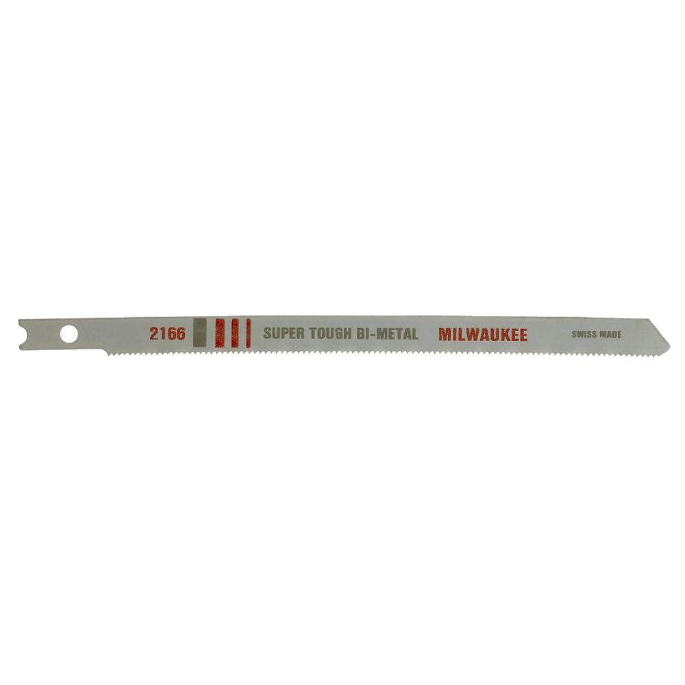 Milwaukee 5 in. 24 TPI U Shank Bimetal Jig Saw Blade48422166 The Home Depot