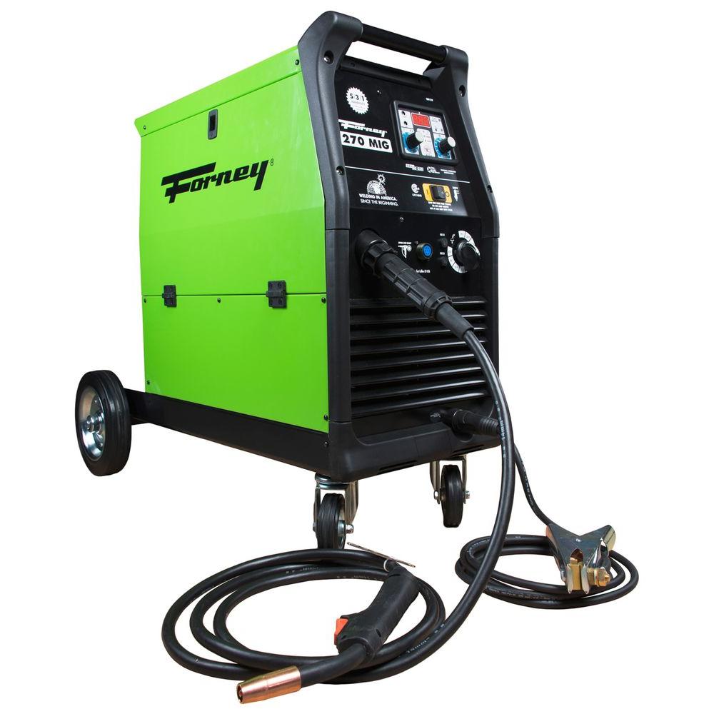 Forney 270 Amp 230 Volt MIG Welder  319 The Home Depot