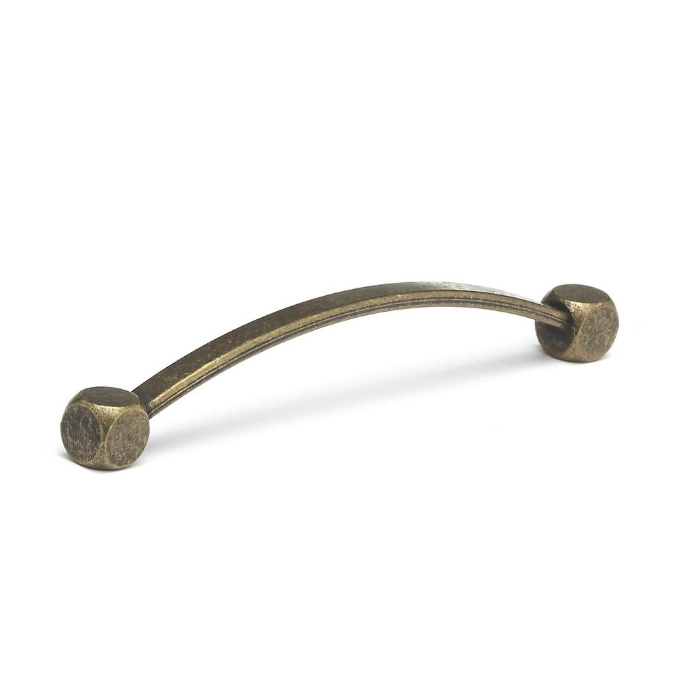 Richelieu Hardware Traditional 33/4 in. Burnished Brass Pull