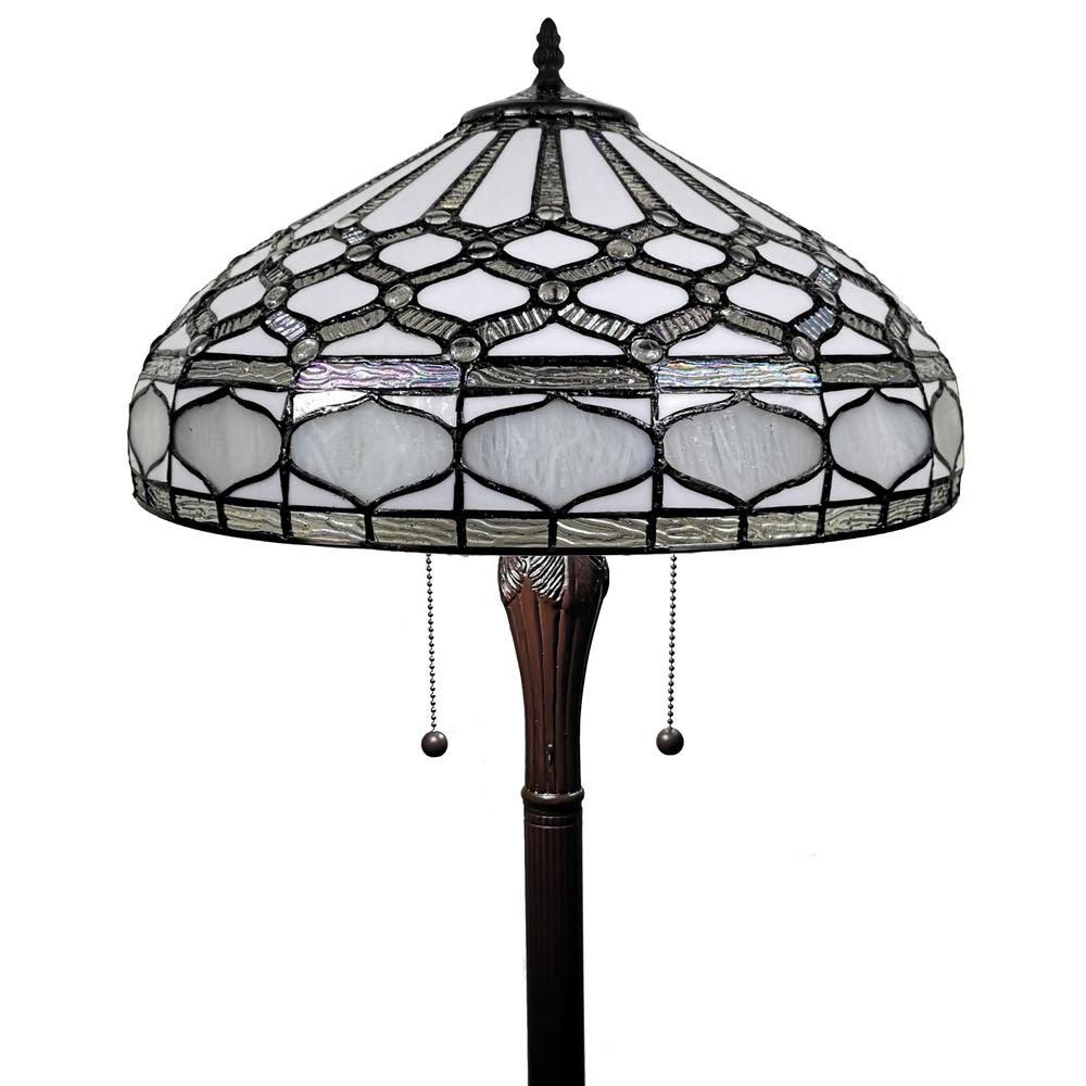 amora lighting tiffany style floor lamp