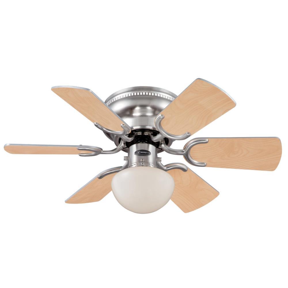 Westinghouse Petite 30 In Indoor Brushed Nickel Ceiling Fan